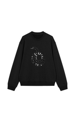 Sweatshirt / JNBY Embellished Snake Metallic Sweatshirt