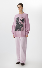 Pants / JNBY Drawstring Banana Fit Cotton Terry Pants