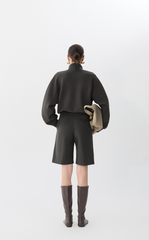 Sweatshirt/JNBY Cotton Blend Air Layer Pullover