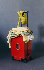 Neck Pillow / JNBYHOME Cotton-Poly Plaid Jacquard Neck Pillow