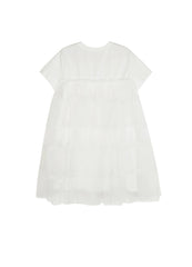 Dresses / jnby by JNBY Crewneck Patchwork Short Sleeve Dress