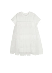 Dresses / jnby by JNBY Crewneck Patchwork Short Sleeve Dress