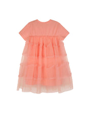 Dresses / jnby by JNBY Crewneck Patchwork Short Sleeve Dress