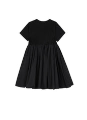 Dresses / jnby by JNBY Patchwork Short Sleeve Dress