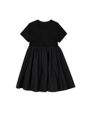 Dresses / jnby by JNBY Patchwork Short Sleeve Dress