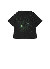 T-Shirt / jnby by JNBY Loose Fit Print Bunny Short Sleeve T-Shirt (100% Cotton)