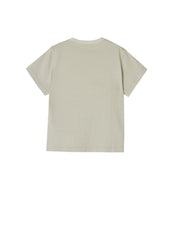 T-Shirt / jnby by JNBY Front Print Short Sleeve T-Shirt