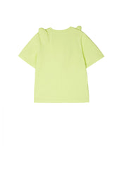 T-Shirt / jnby by JNBY Bear-Ear Shoulder Short Sleeve T-Shirt