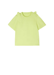 T-Shirt / jnby by JNBY Bear-Ear Shoulder Short Sleeve T-Shirt