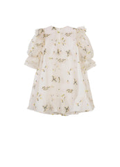 Dresses / jnby by JNBY Full Floral Print Short Sleeve Gauze Dress