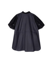 Dresses / jnby by JNBY Solid Shirt Style Short Sleeve Dress