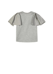 T-Shirt / jnby by JNBY Ruffled Shoulder Short Sleeve T-Shirt