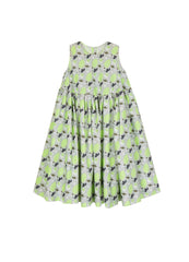 Dress / jnby by JNBY Floral Print A-Line Sleeveless Dress