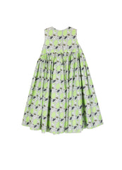 Dress / jnby by JNBY Floral Print A-Line Sleeveless Dress