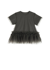 T-Shirt / jnby by JNBY Mesh Stacked Short-Sleeved Girls' T-Shirt