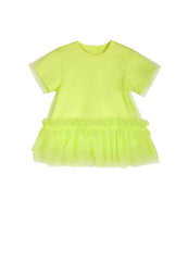 T-Shirt / jnby by JNBY Mesh Stacked Short-Sleeved Girls' T-Shirt