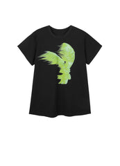 Dress / jnby by JNBY Round Neck Loose Fit Short Sleeve Girls' Dress