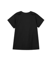 Dress / jnby by JNBY Round Neck Loose Fit Short Sleeve Girls' Dress