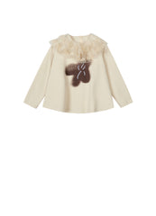 T-Shirt / jnby by JNBY Cotton Lace Long-sleeve T-Shirt