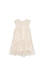 Dress / jnby by JNBY Embroidered Tulle Sleeveless Dress