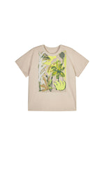 T-Shirt / jnby by JNBY Artistic Floral Cotton Tee