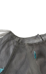 Dress / jnby by JNBY Pleated A-Line Mesh Dress