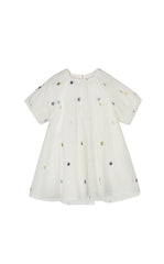 Dress / jnby by JNBY Pleated A-Line Mesh Dress