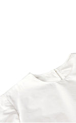 Dress / jnby by JNBY Bubble Girl Pleated Cotton Blend Dress