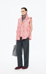 Down Vest / JNBY Oversized Wavy Quilted Down Vest