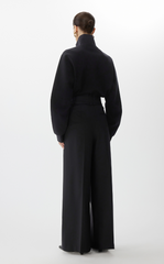 Sweater / JNBY Cotton Short Cardigan with Dual-Zip