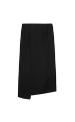 Skirt / JNBY Long Wool-Blend Asymmetric Skirt