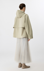 Skirt / JNBY A-Line Tulle Maxi Skirt- 2-in-1 Design