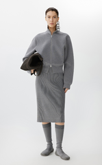 Skirt / JNBY Stretch Polyester Midi Skirt