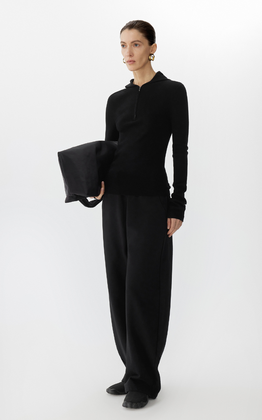 Pants / JNBY Drawstring Banana Fit Cotton Terry Pants