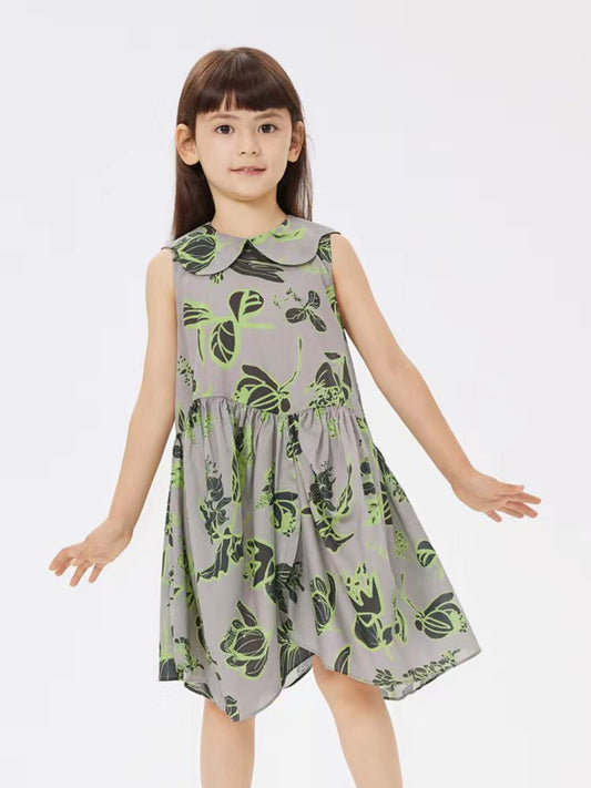 Dresses / jnby by JNBY Loose Fit Full Floral Print Sleeveless Dress