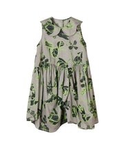 Dresses / jnby by JNBY Loose Fit Full Floral Print Sleeveless Dress