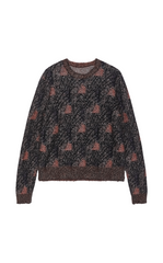 Sweater / JNBY Patterned Long-Sleeve Sweater