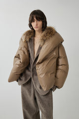 Coat / JNBY Nylon Hooded Down Coat