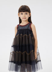 Dresses / jnby by JNBY Strappy Layered Patchwork Gauze Dress