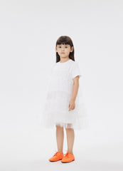 Dresses / jnby by JNBY Crewneck Patchwork Short Sleeve Dress