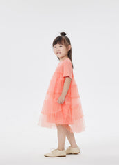 Dresses / jnby by JNBY Crewneck Patchwork Short Sleeve Dress