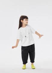 T-Shirt / jnby by JNBY Loose Fit Print Bunny Short Sleeve T-Shirt (100% Cotton)