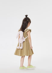 Dresses / jnby by JNBY V-Neck Ruffled Shoulder Short Sleeve Dress