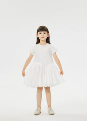Dress / jnby by JNBY Solid A-Line Short Sleeve Dress