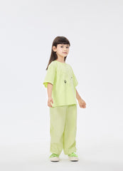 T-Shirt / jnby by JNBY Loose Fit Print Bunny Short Sleeve T-Shirt (100% Cotton)