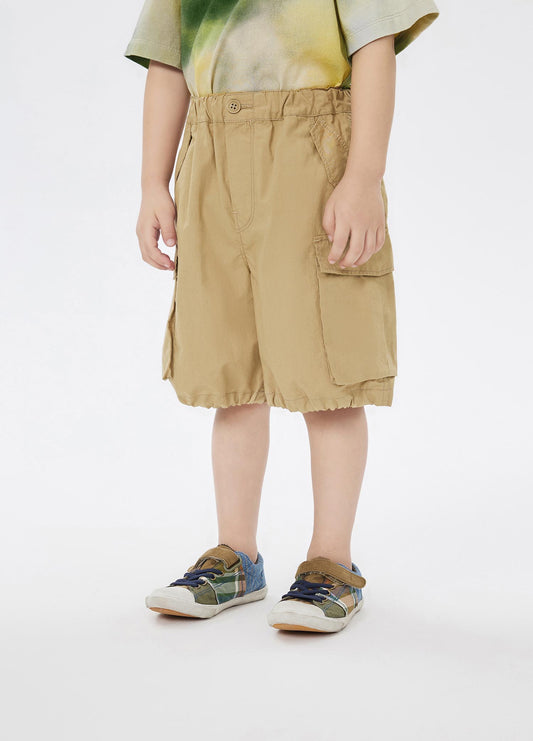 Shorts / jnby by JNBY Loose Fit Cotton-Linen Blended Shorts
