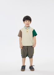 Shorts / jnby by JNBY Front-Back Color-Contrast Shorts