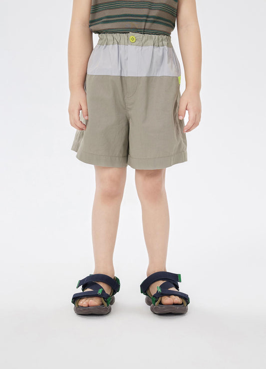 Shorts / jnby by JNBY Color Contrast Patchwork Shorts