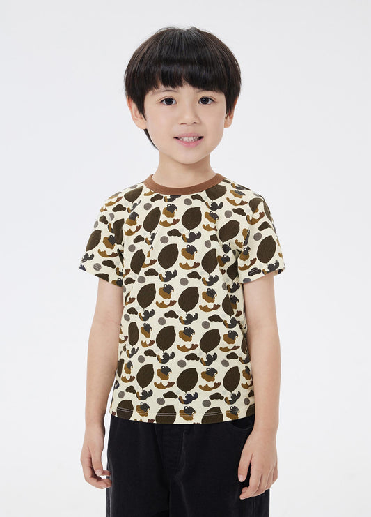 T-Shirt / jnby by JNBY Printed Short Sleeve T-Shirt