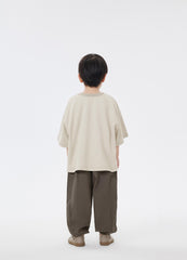 T-Shirt / jnby by JNBY Crewneck Printed Short Sleeve T-Shirt (100% Cotton)